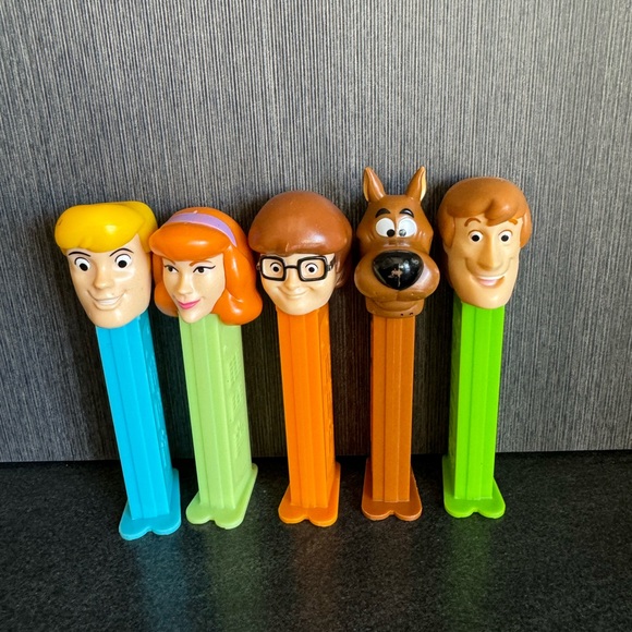 Scooby Doo Gang Pez Dispensers Set of 5 - Picture 6 of 6